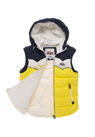 Retro Hooded Gilet