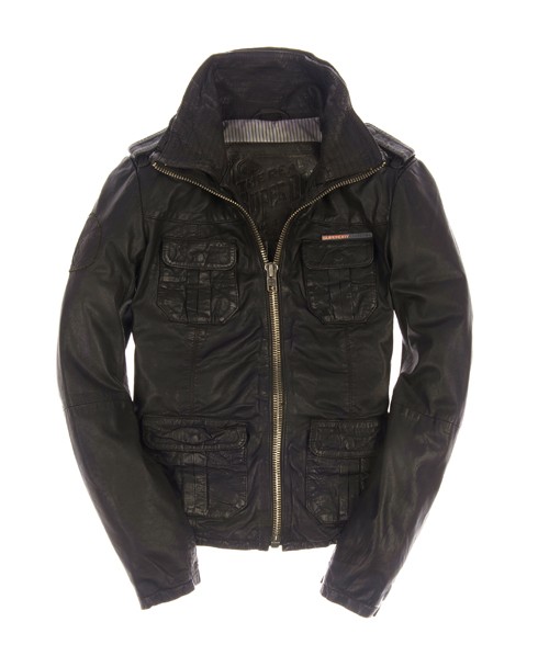 Superdry Ramona Leather Jacket