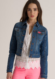 Skinny denim jacket