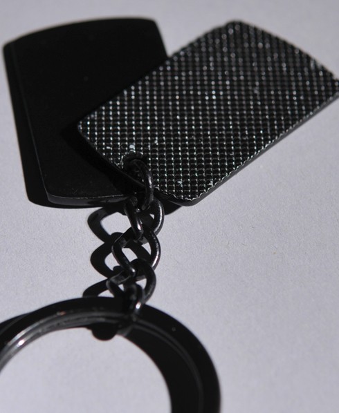 Superdry Mandarin Dog Tag Keyring