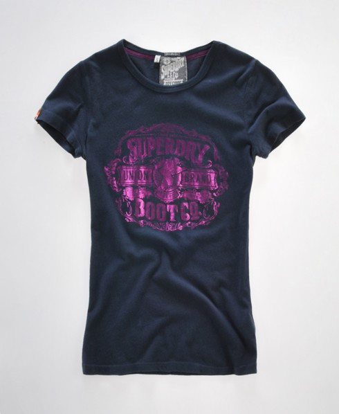 Superdry T-shirt métallisé Bootroom