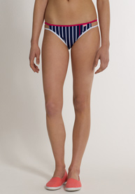 Pop Stripe Bikini Bottom