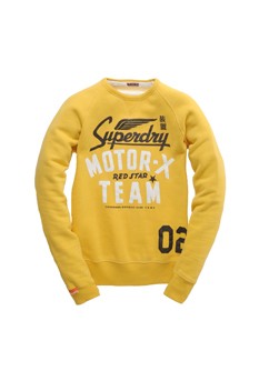 Red Star Crew Top