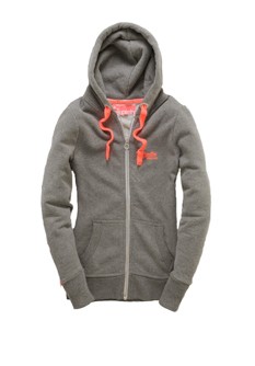Pop Colour Zip Hood