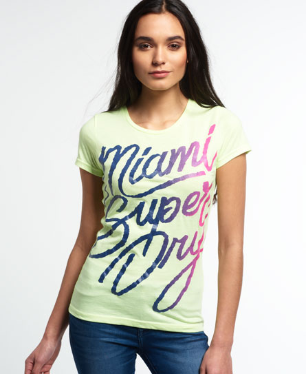 Superdry T-shirt Enjoy Miami