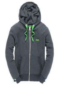 Pop Colour Zip Hood