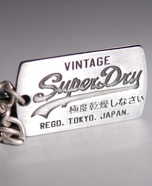 Superdry Mandarin Dogtag keyring
