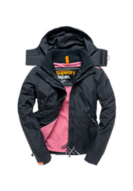 Polar Windcheater-Jacke mit Kapuze