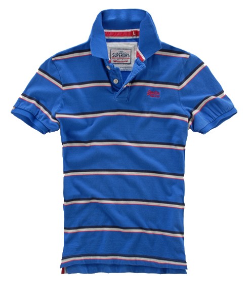 Superdry Double Wide Stripe Polo