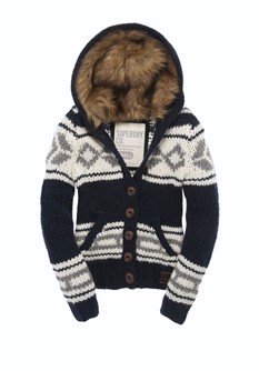 Cardigan à capuche Astrid