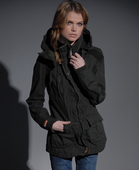 Womens - Lite Checkpoint jacket in Ditch | Superdry