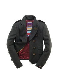 Cropped Cavalry Jacket