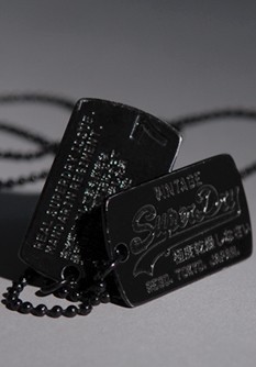Mandarin Dog Tags