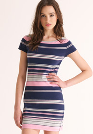 Super Boating Mini Dress