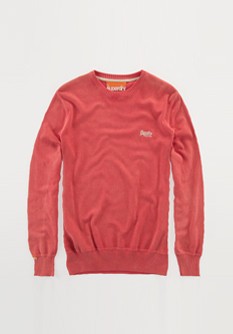 Vintage Crew Neck Strickpulli