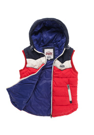 Retro Hooded Gilet
