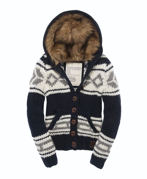 Superdry Cardigan à capuche Astrid
