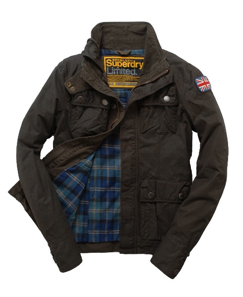 Superdry Waxed Dirt Trials Jacket