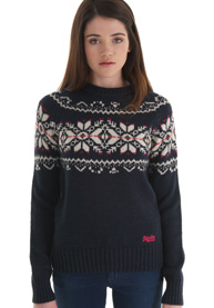 Rena Fairisle Crew