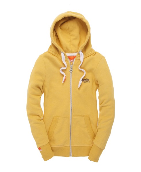 Superdry Orange Label hoodie met rits