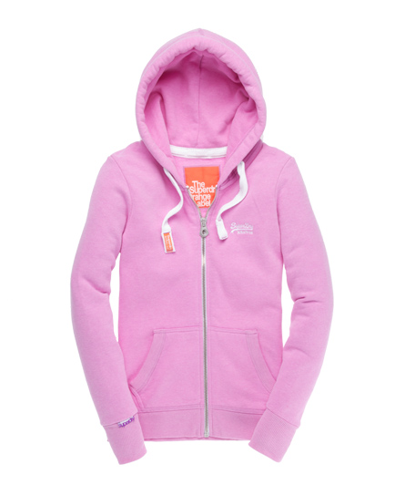 Superdry Orange Label Zip Hoodie
