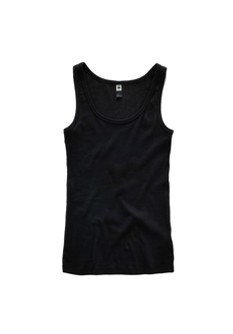 Base Rib R-neck Tank top