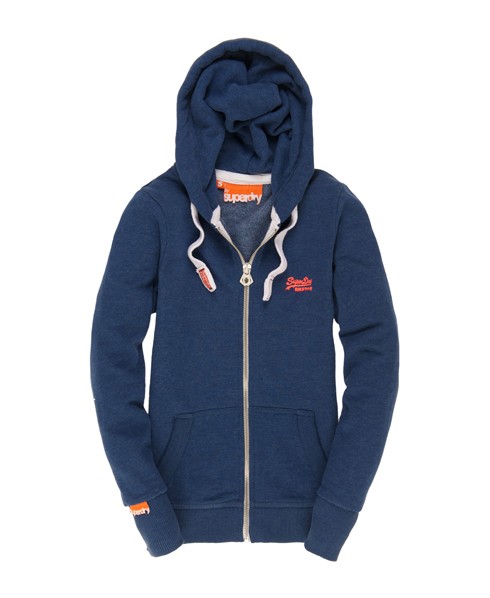 Superdry Orange Label Zip Hoodie