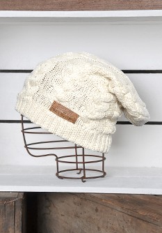 Oversized Cable Beanie