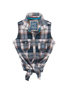 Twill Trailer Tie Hemd