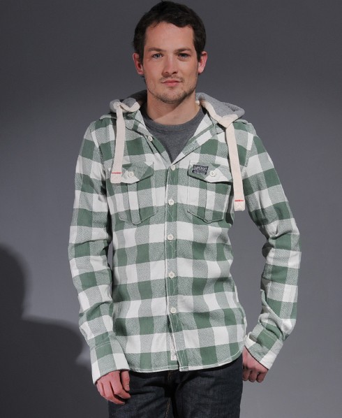 Superdry Chemise à capuche Lumberjack