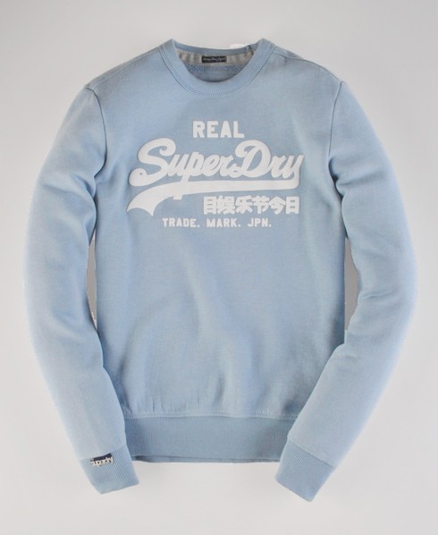 Superdry Top à col rond Preppy Vintage