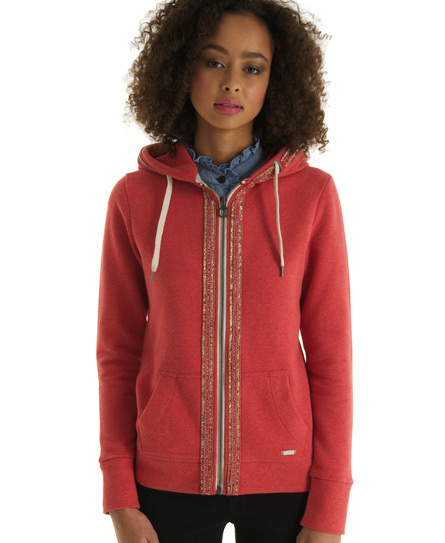 Superdry Luxe Sorority Zip Hoodie