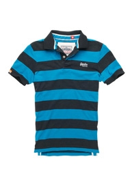 Stripe Jersey Polo