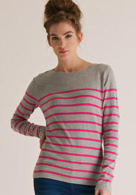 Gebreide Breton trui