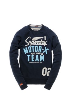 Red Star Crew Top