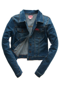 Veste en jean skinny