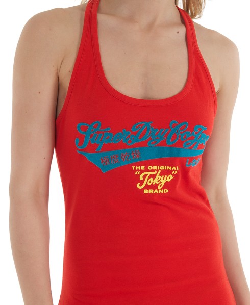 Superdry Tokyo Brand Vest Dress