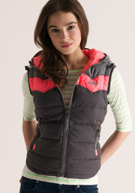 Retro Hooded Gilet