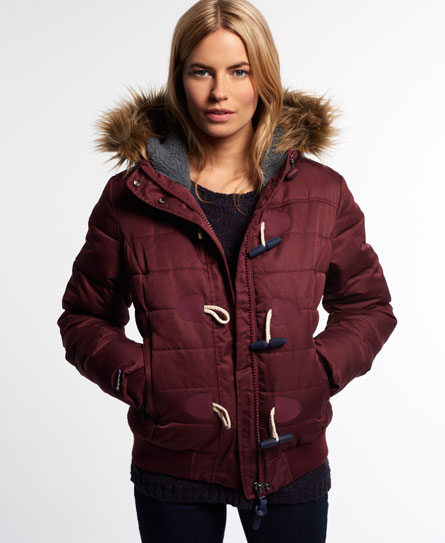 Superdry Marl Toggle Puffer Jacket