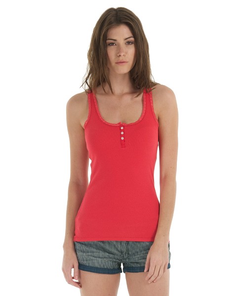 Superdry Winter Lace Button Vest