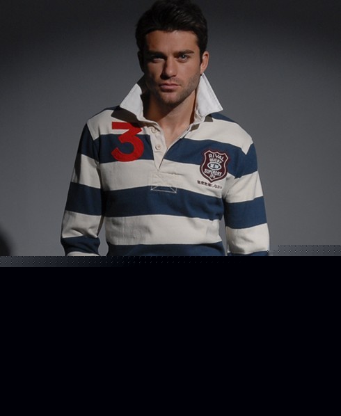 Superdry Dest. Stripe Rugby top