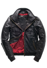 Ryan Bomberjacke aus Leder