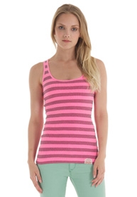 Fluro Stripe Tank Top