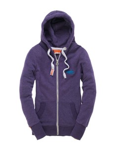 Orange Label Zip Hoodie