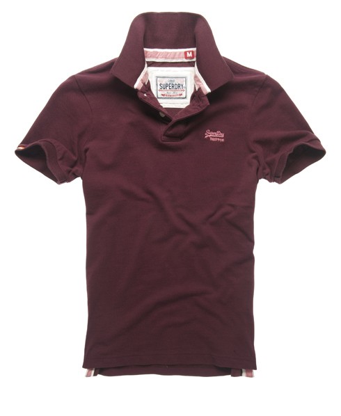 Superdry Klassieke piqué polo