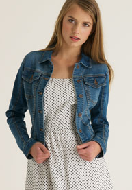 Skinny denim jacket