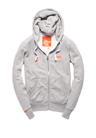 Orange Label hoodie met rits