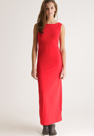 Scoop Back Maxi Dress