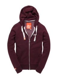 Orange Label hoodie met rits