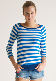 Candy Cane Crew Top